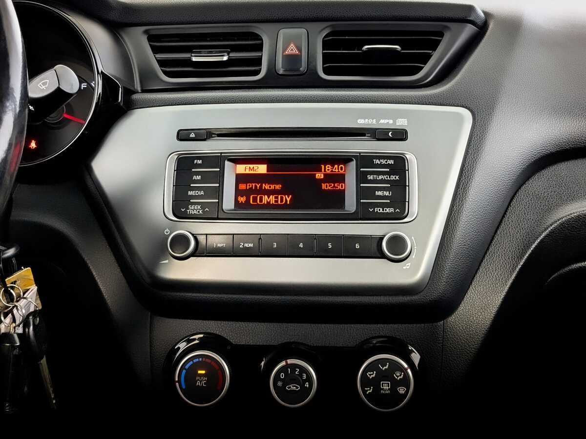 Kia Rio, 2016 Фото №13