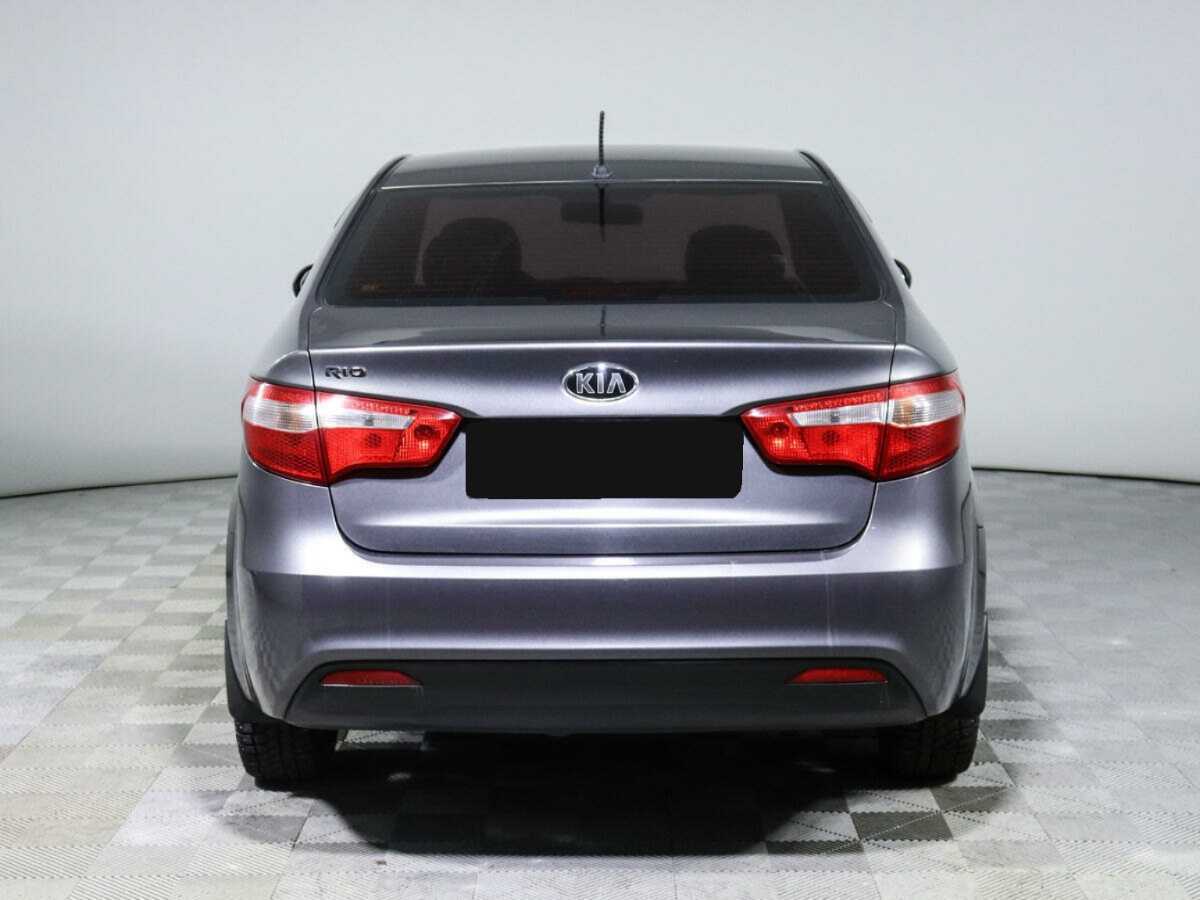 Kia Rio 5-speed, 2013 Фото №5