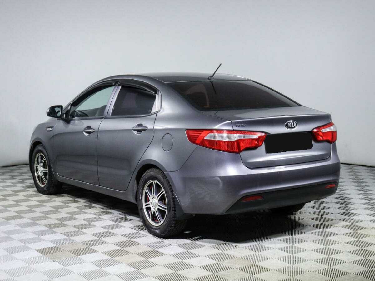Kia Rio 5-speed, 2013 Фото №6