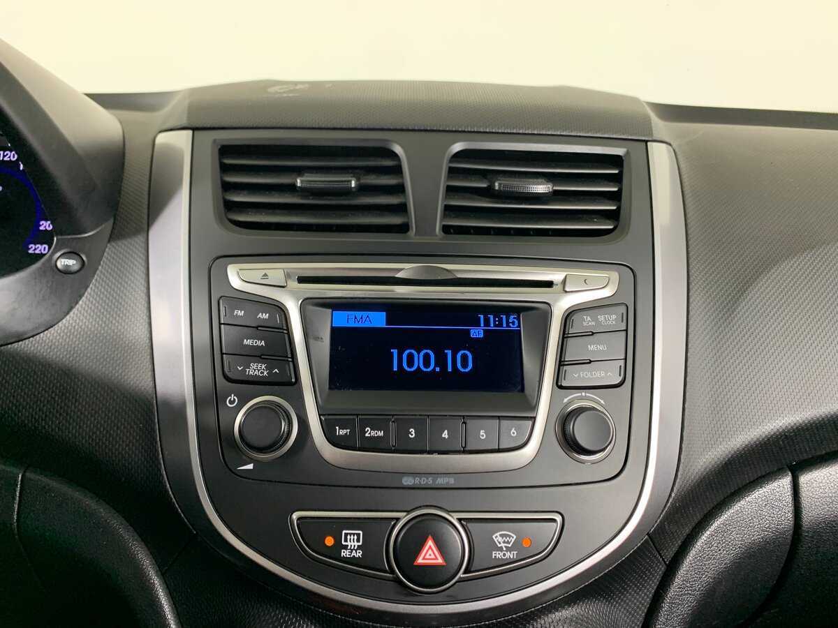 Hyundai Solaris, 2016 Фото №16